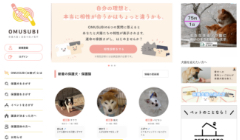 保護犬猫と里親を結ぶ場所OMUSUBI